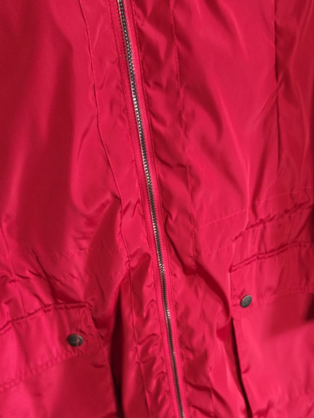 NWOT DKNY Raspberry Utility Anorak Jacket - Picture 12 of 12